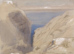 Wied Zurrik (Malta) de Edward Lear